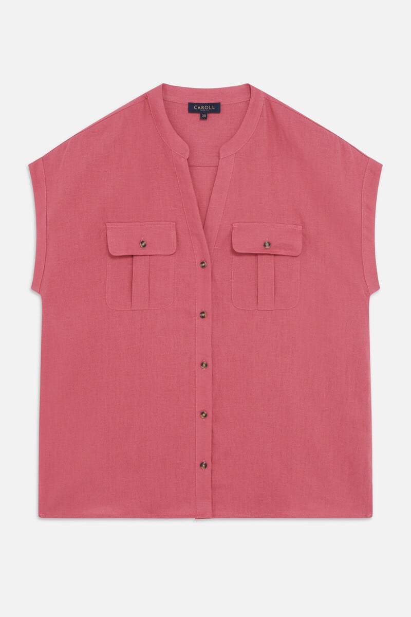 pedro del hierro Camisa Gina 100 % lino Ofertas de temporada