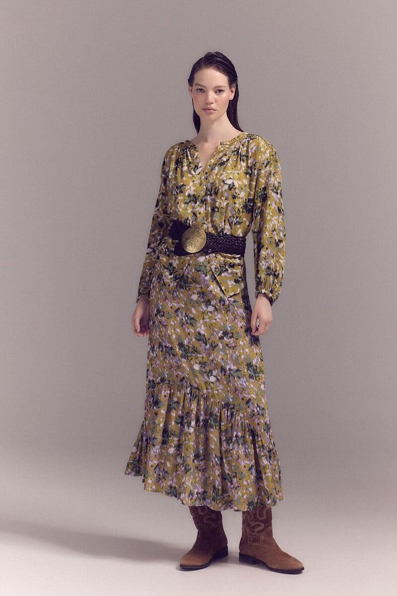 pedro del hierro Blusa canesú acolchado 2025