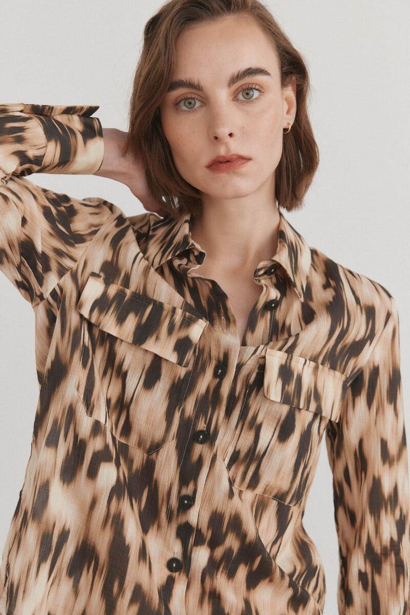 pedro del hierro Camisa cuello solapa En línea