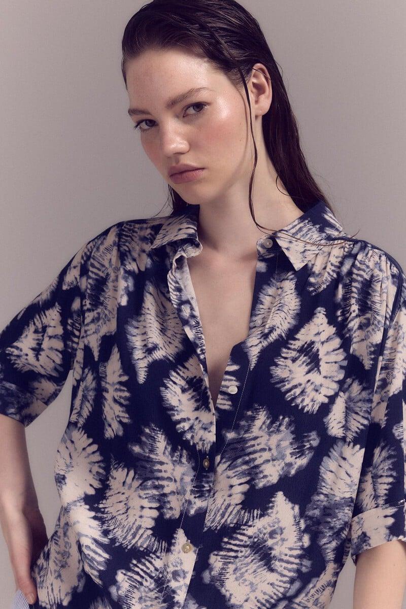 pedro del hierro Camisa estampado tie dye Los más vendidos