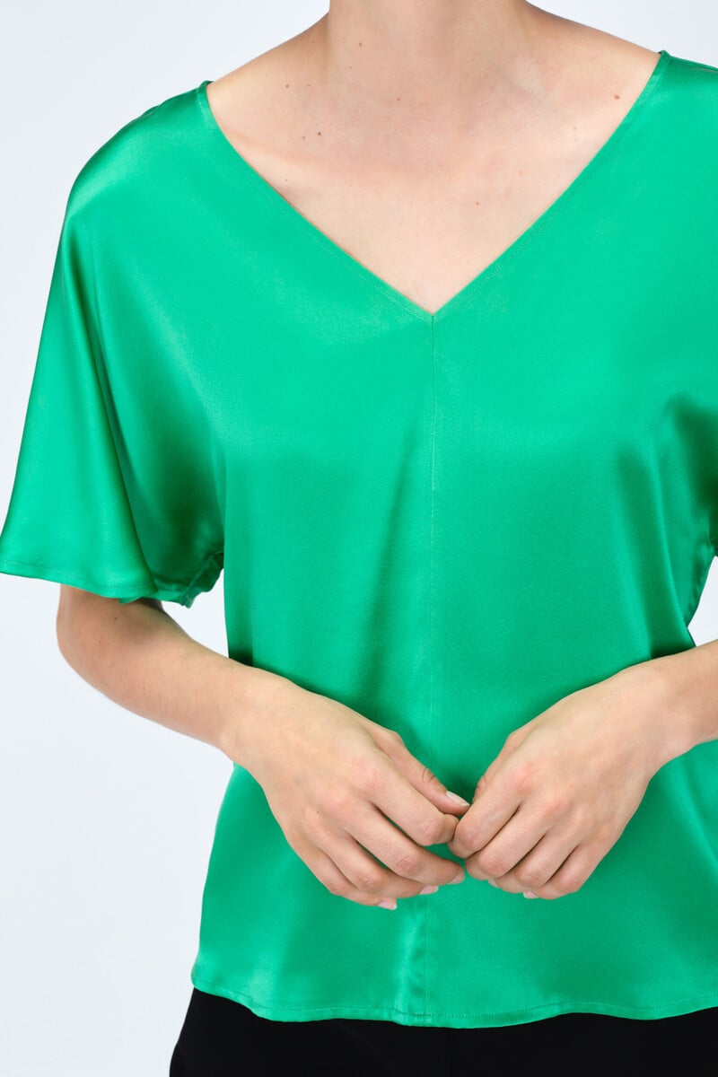 pedro del hierro Blusa seda Descuento