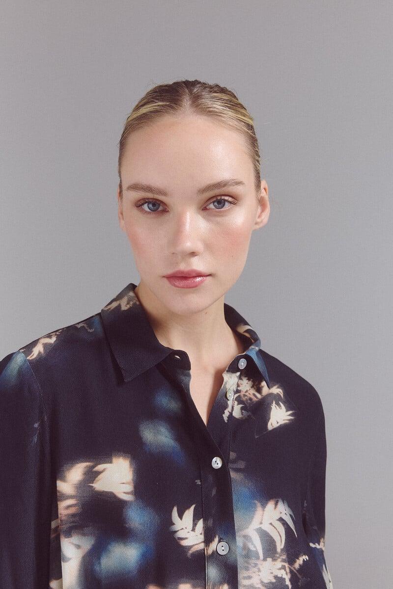 pedro del hierro Camisa satinada corta Liquidación