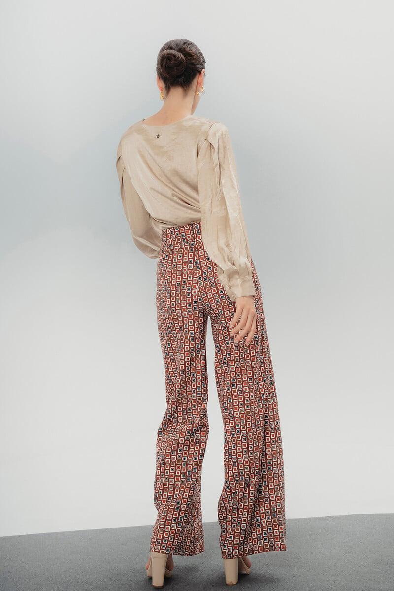 pedro del hierro Blusa satinada Matilda Últimos 3 días