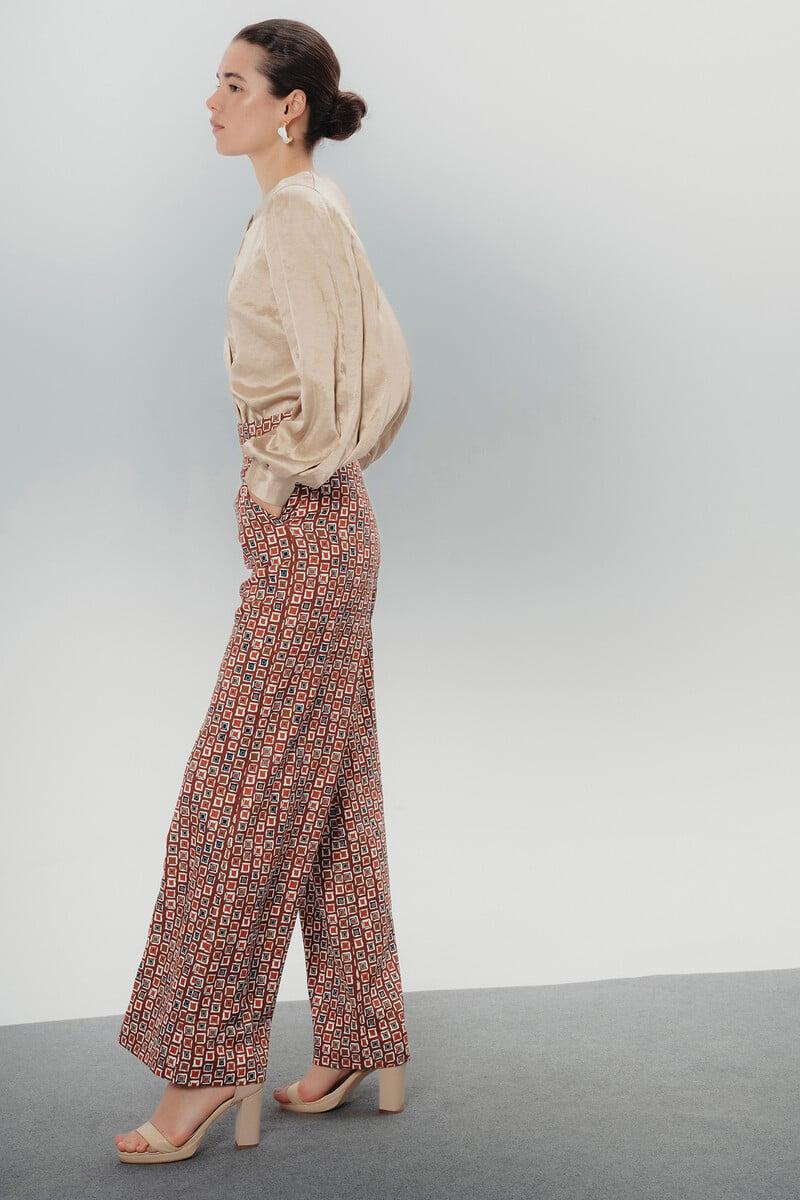 pedro del hierro Blusa satinada Matilda Últimos 3 días