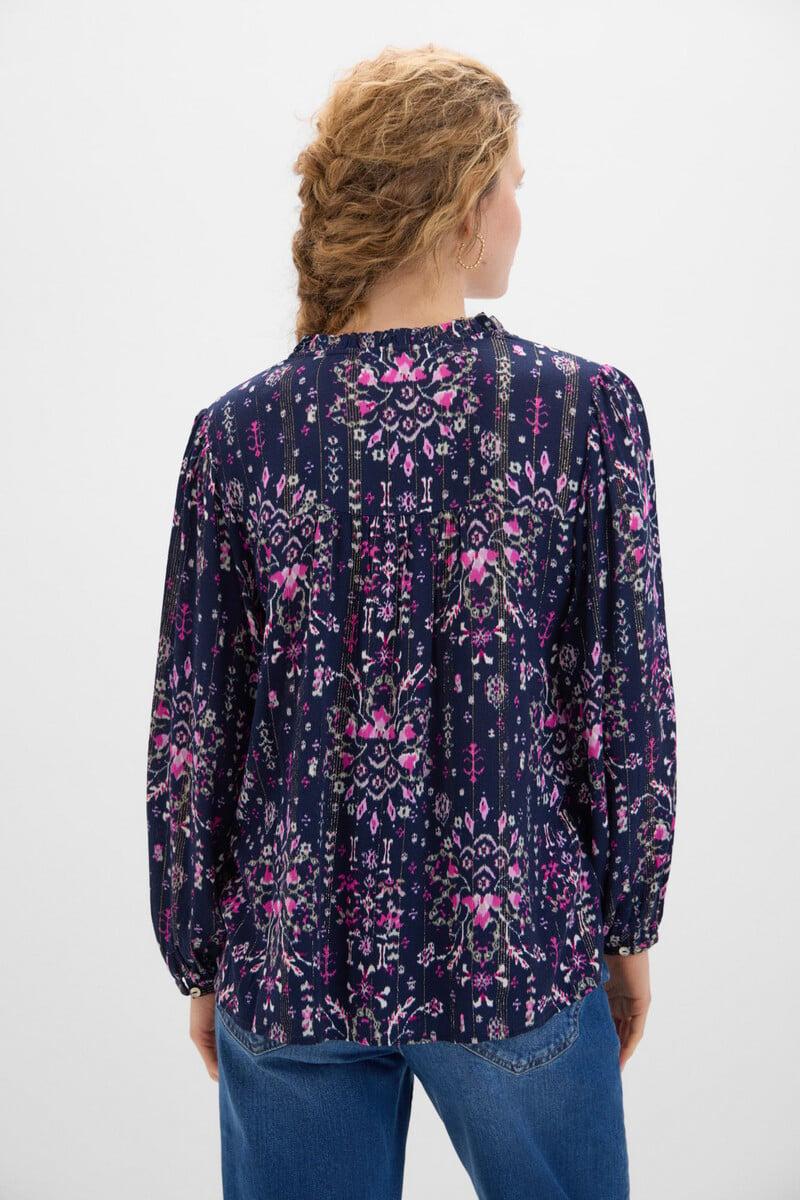 pedro del hierro Blusa fluida lurex Grandes descuentos