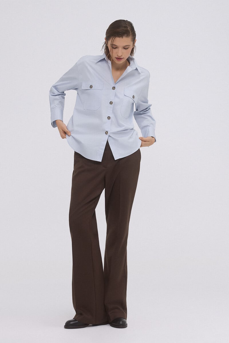 pedro del hierro Camisa utility oversize Liquidación