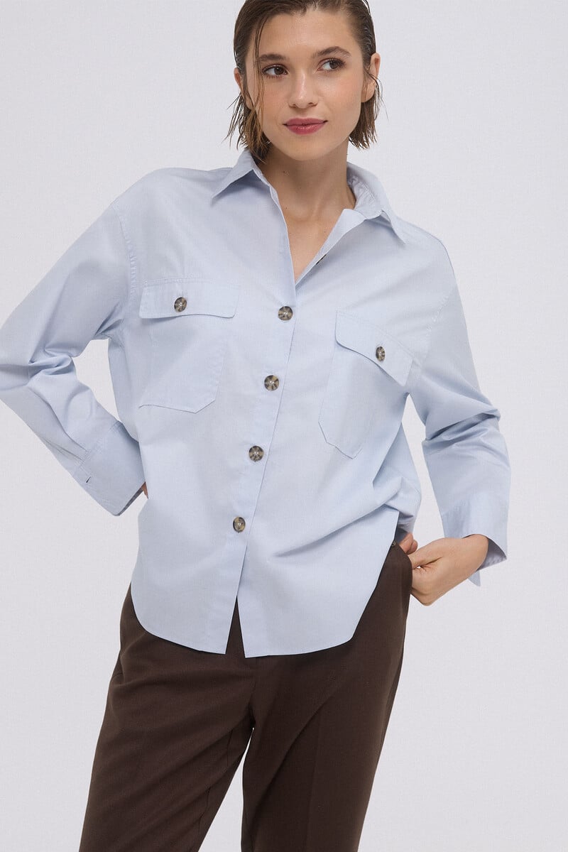 pedro del hierro Camisa utility oversize Liquidación
