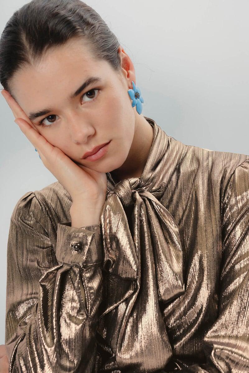 pedro del hierro Blusa de mujer romántica Vega Ahorra y exporta