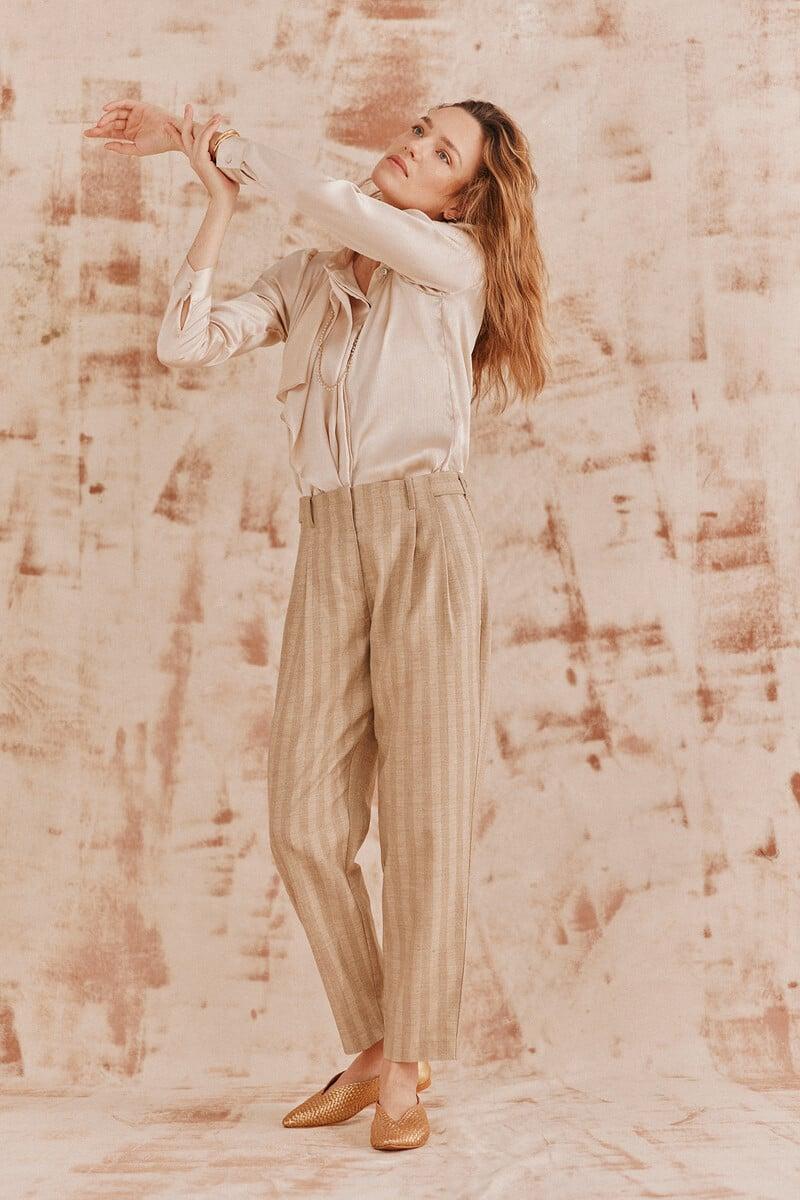 pedro del hierro Cecilia. Camisa chorrera En oferta