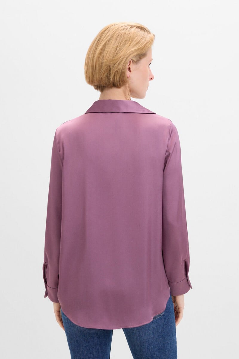pedro del hierro Camisa satinada Ofertas especiales