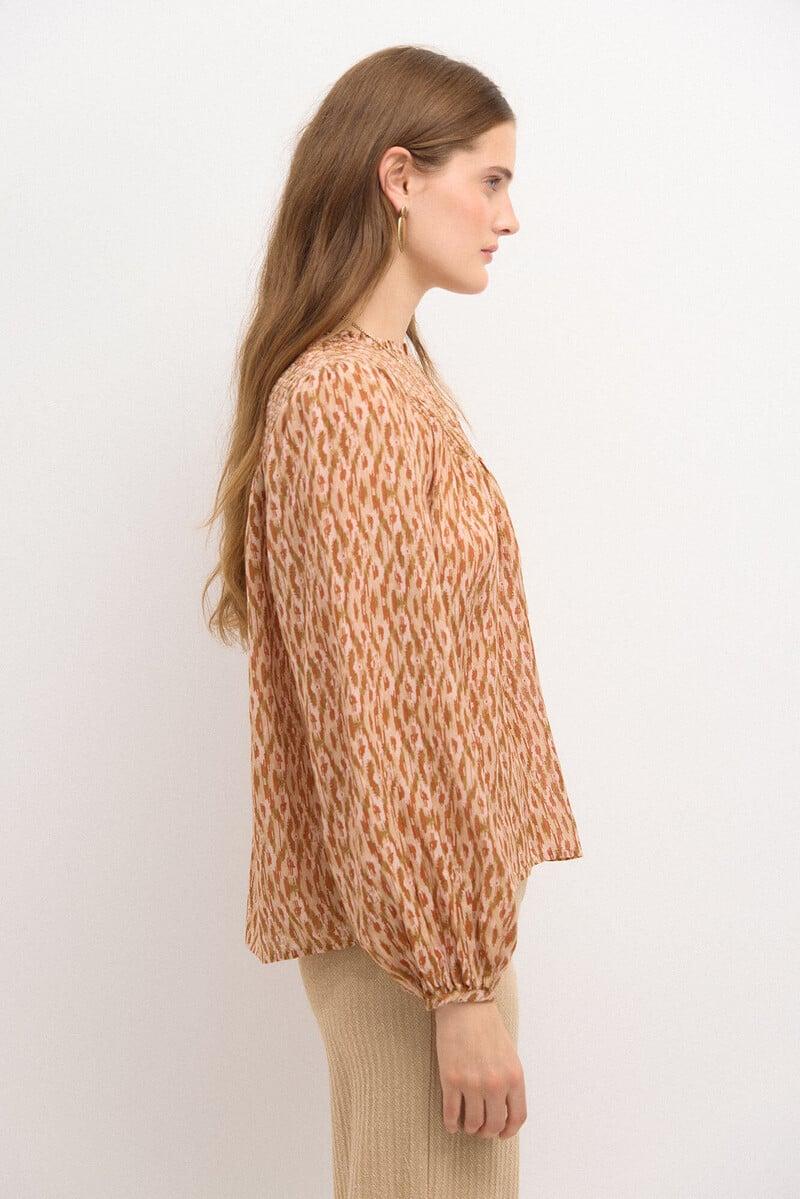 pedro del hierro Ruperta. Blusa estampada Rebajas de fin de temporada