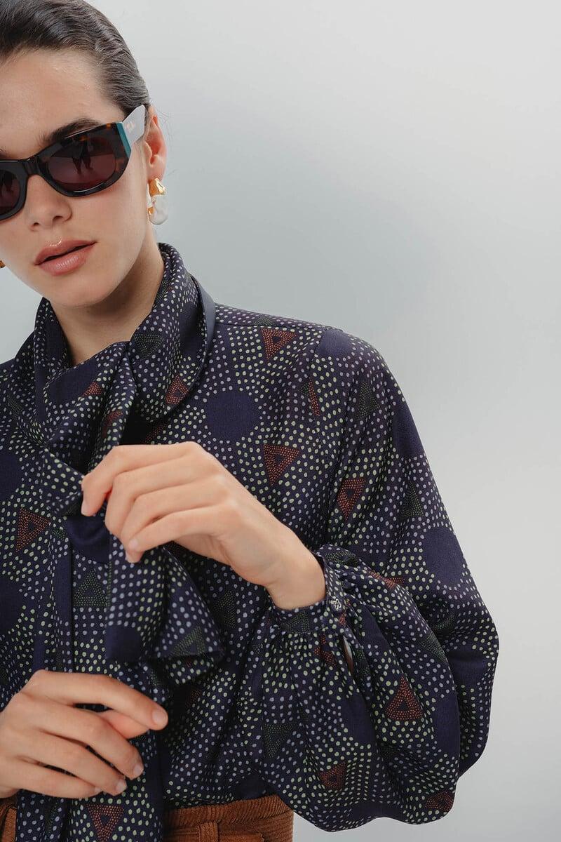 pedro del hierro Blusa manga abullonada Elisa Gran oferta