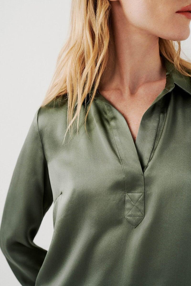 pedro del hierro Blusa Lovely1 100% seda Liquidación