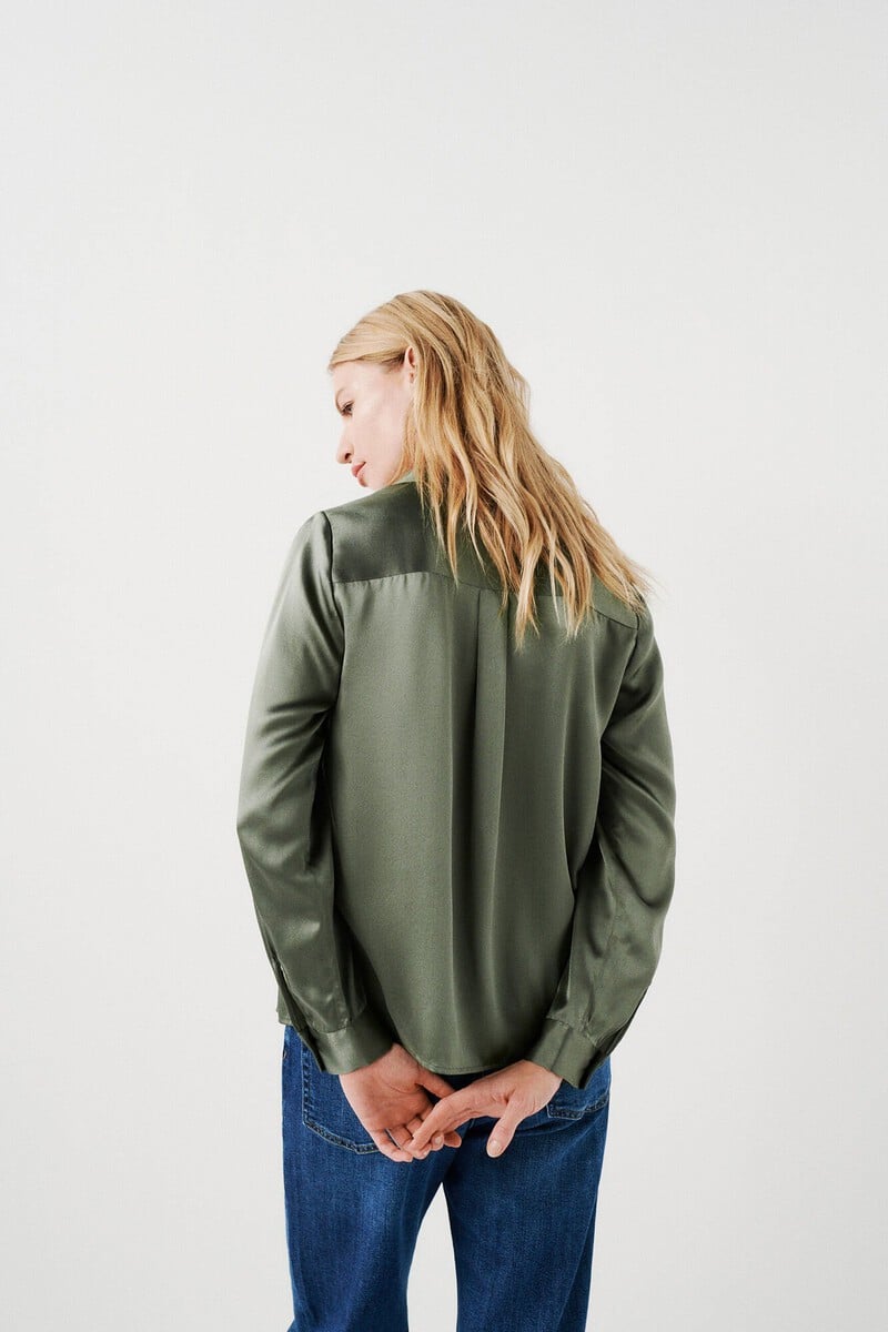 pedro del hierro Blusa Lovely1 100% seda Liquidación