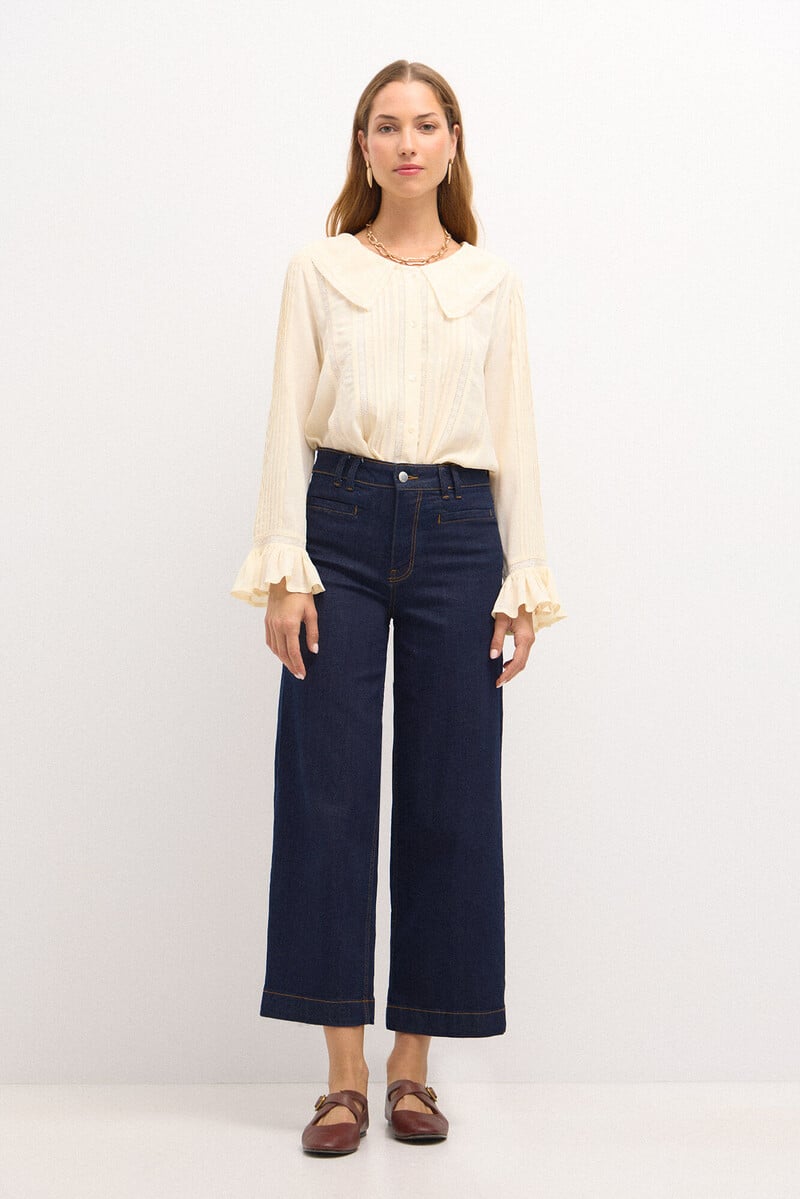 pedro del hierro Cote. Blusa pliegues Envío gratis