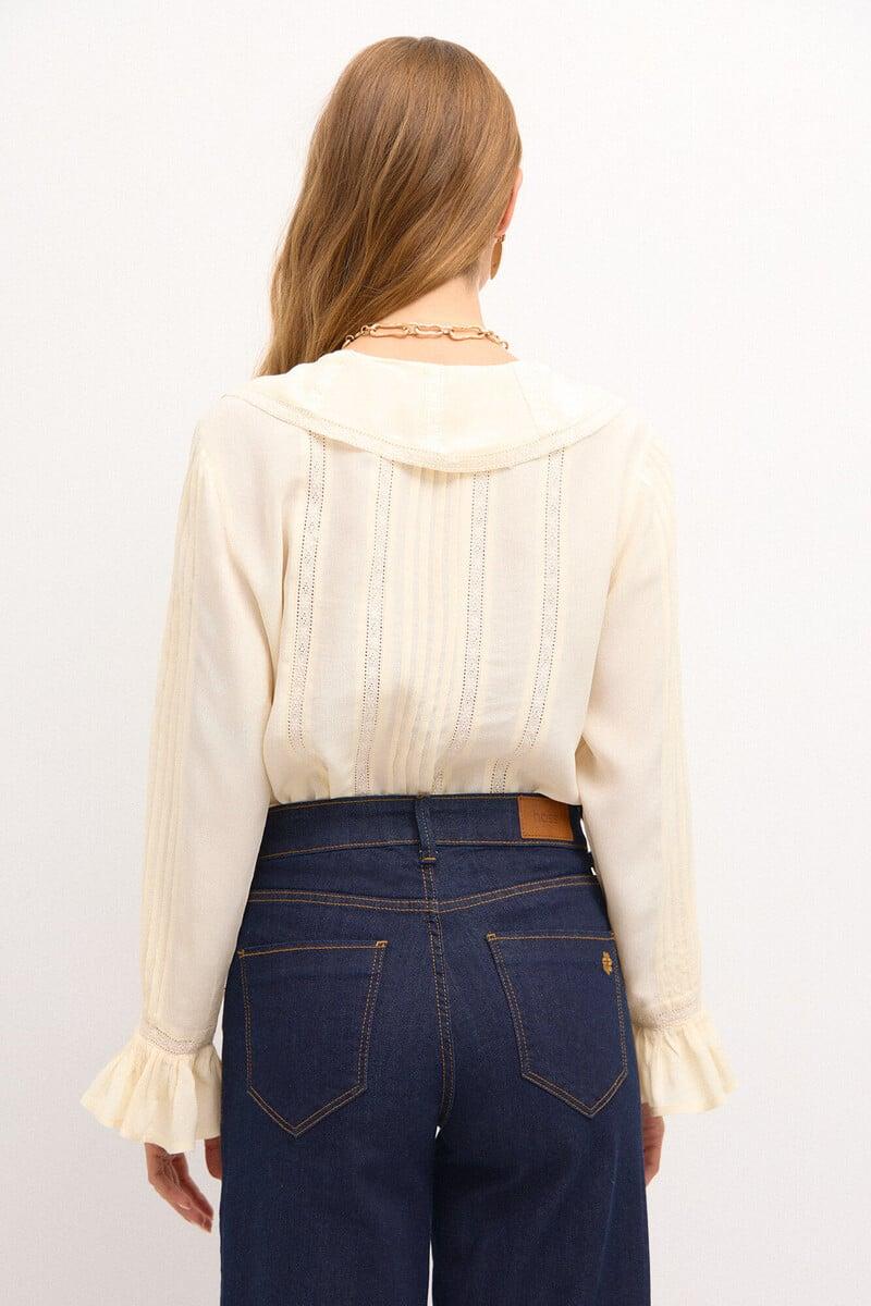 pedro del hierro Cote. Blusa pliegues Envío gratis