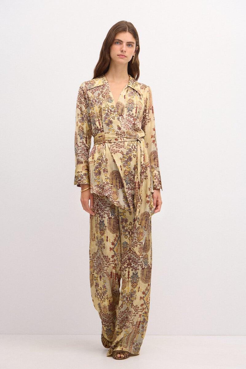 pedro del hierro Renata. Camisa cruzada Oferta especial