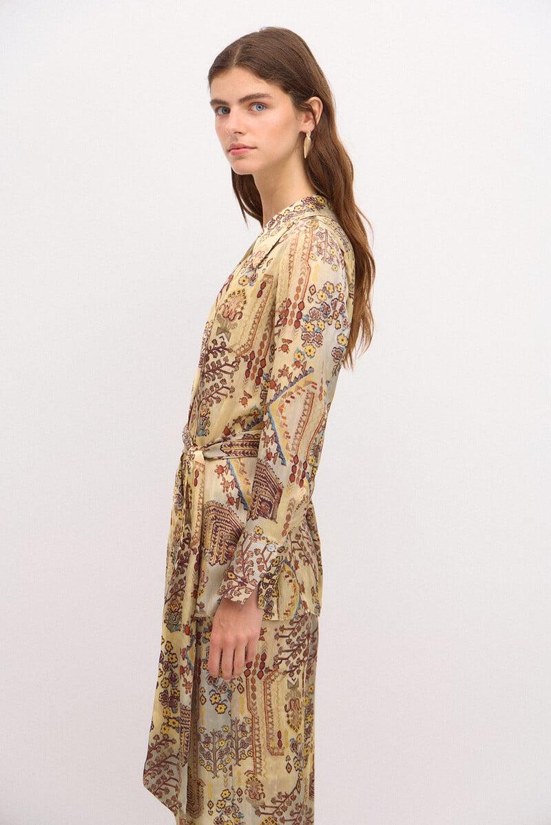 pedro del hierro Renata. Camisa cruzada Oferta especial