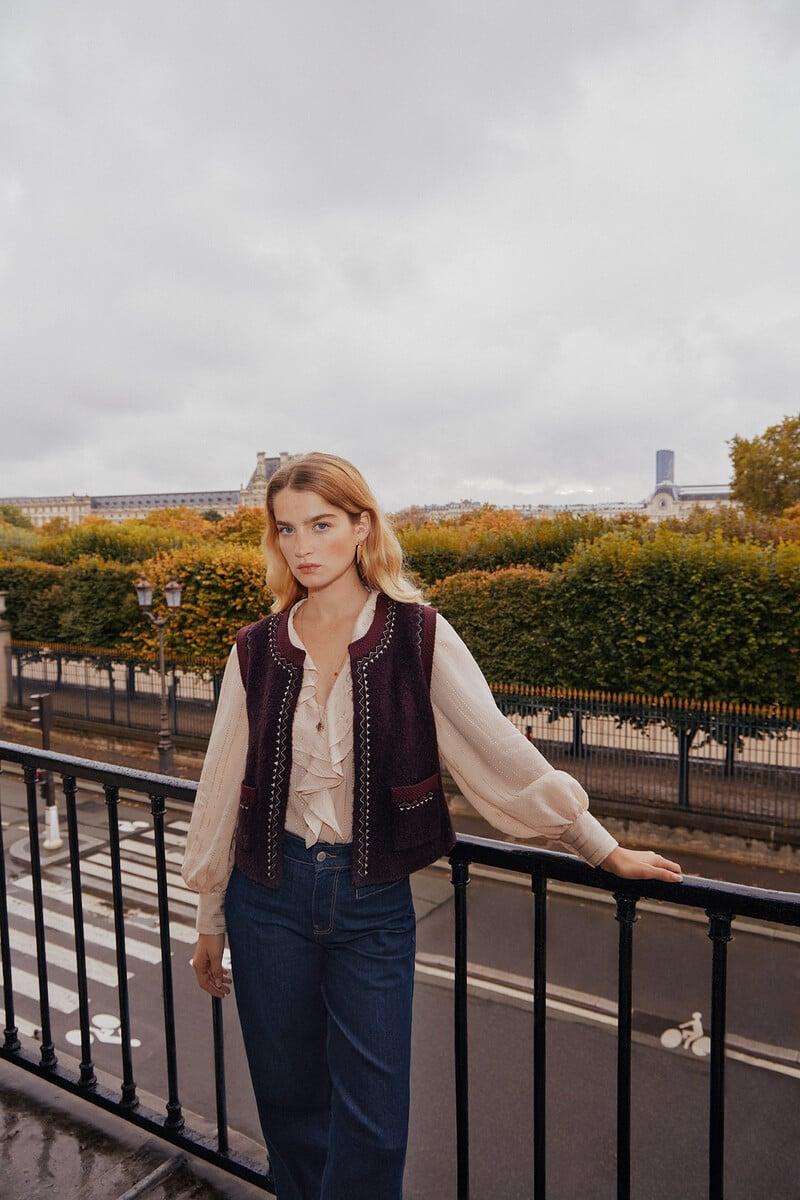 pedro del hierro Carina. Blusa fluida ÚLTIMAS EDICIONES