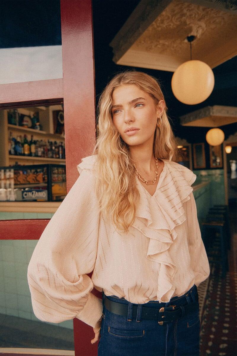 pedro del hierro Carina. Blusa fluida ÚLTIMAS EDICIONES