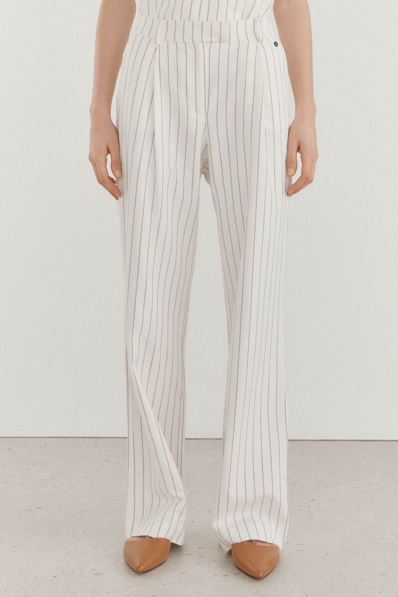 pedro del hierro Pantalón traje raya diplomátia Último día
