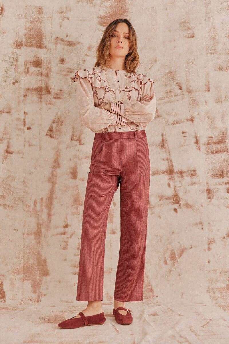 pedro del hierro Paloma. Pantalones rayas Oferta especial de fábrica