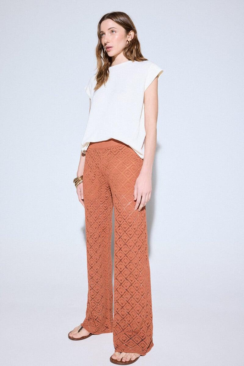 pedro del hierro Pantalón punto desagujado Superdescuento