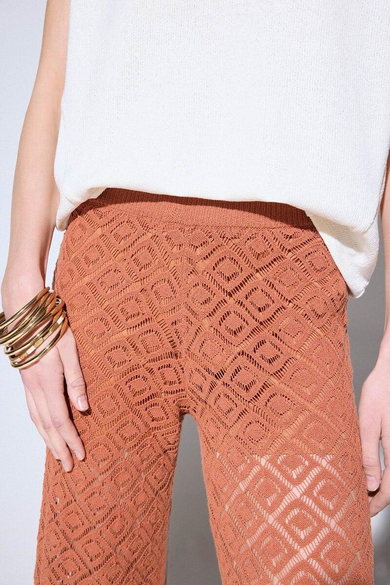 pedro del hierro Pantalón punto desagujado Superdescuento