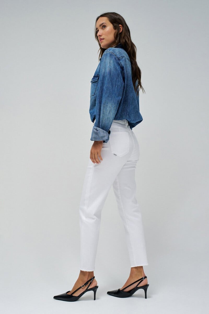 pedro del hierro Jeans True cropped slim Última moda