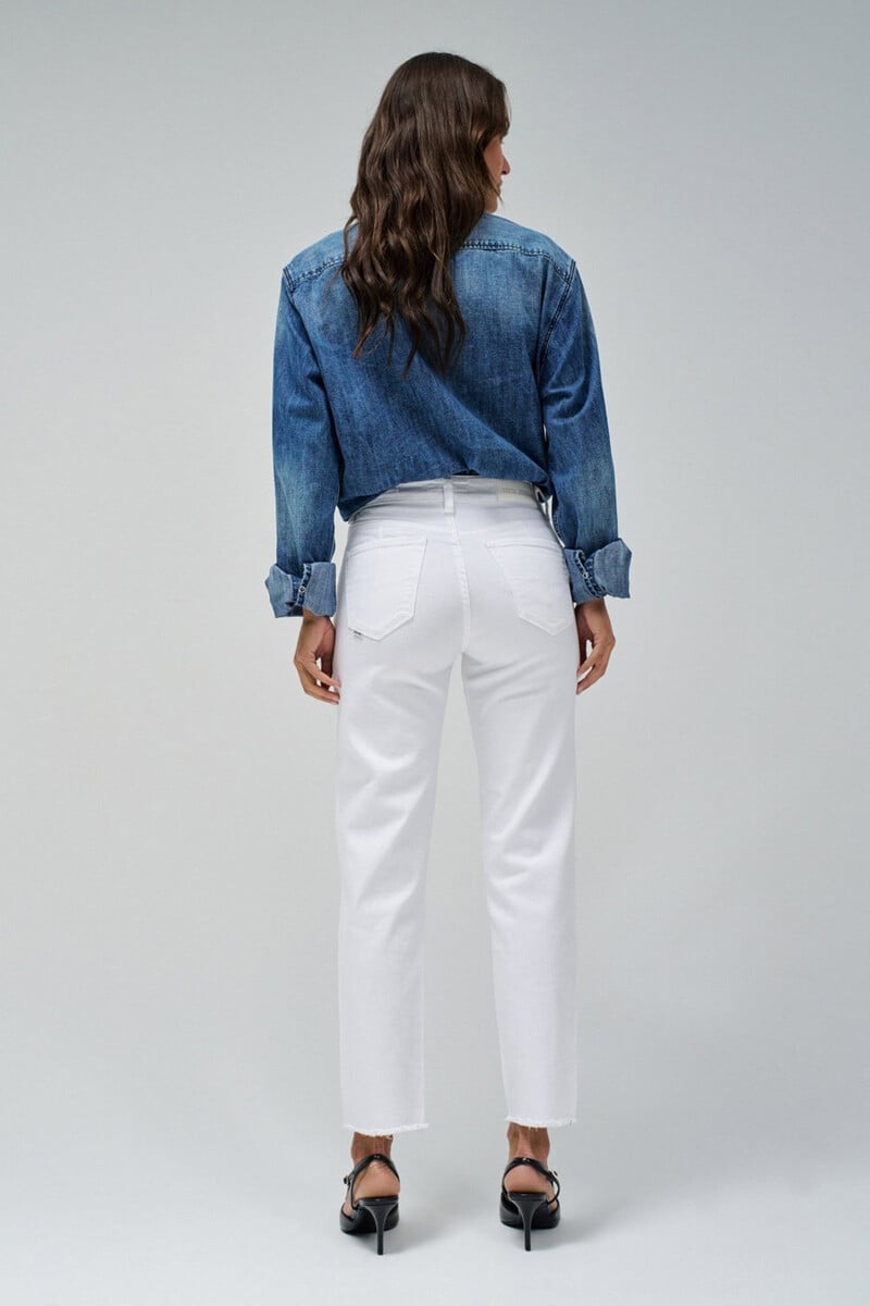pedro del hierro Jeans True cropped slim Última moda