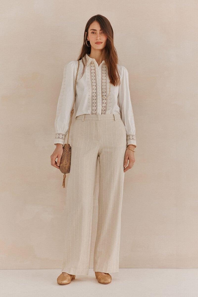 pedro del hierro Petra. Pantalones pinza Ofertas de temporada