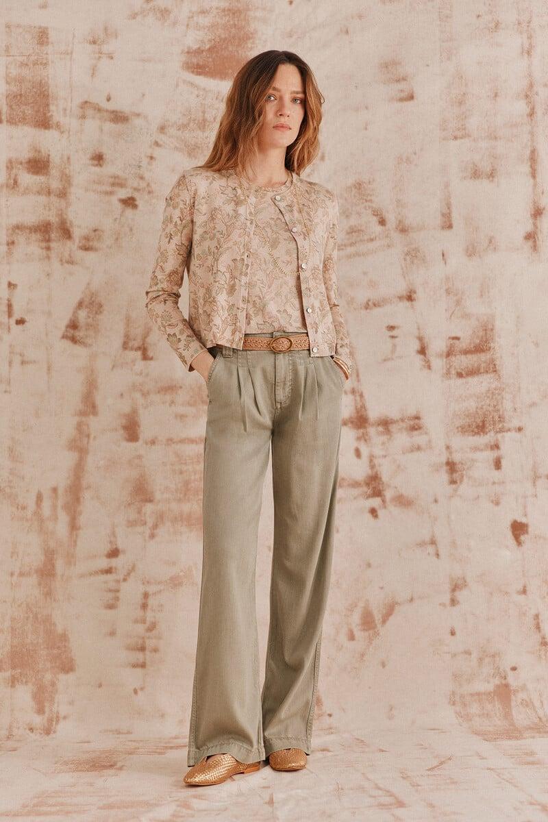 pedro del hierro Pandme. Pantalones tencel