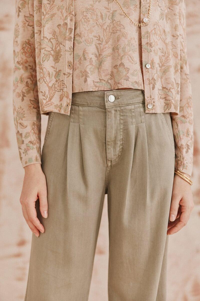 pedro del hierro Pandme. Pantalones tencel Grandes ahorros