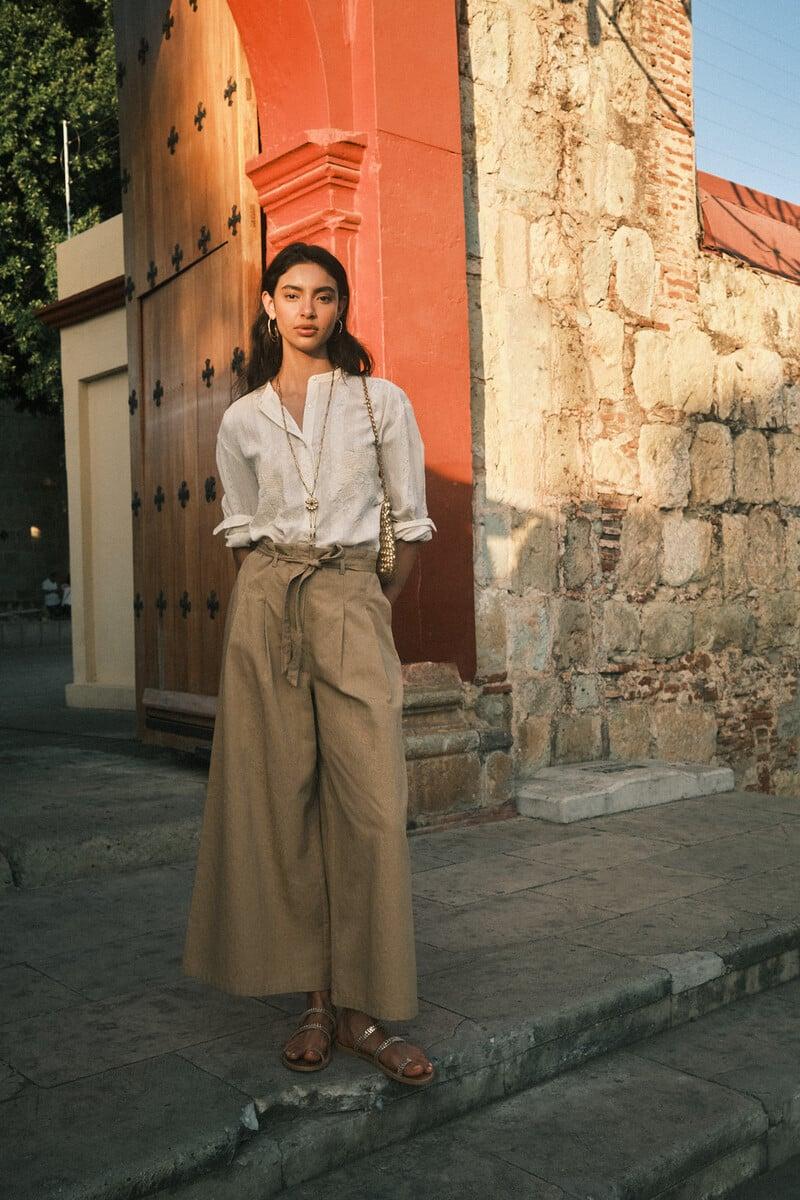 pedro del hierro Pulia. Pantalones anchos