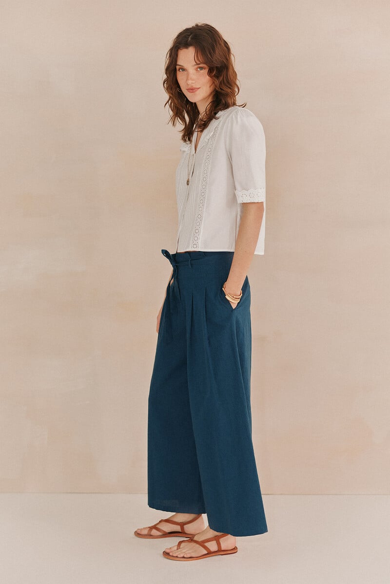 pedro del hierro Pulia. Pantalones anchos 2025