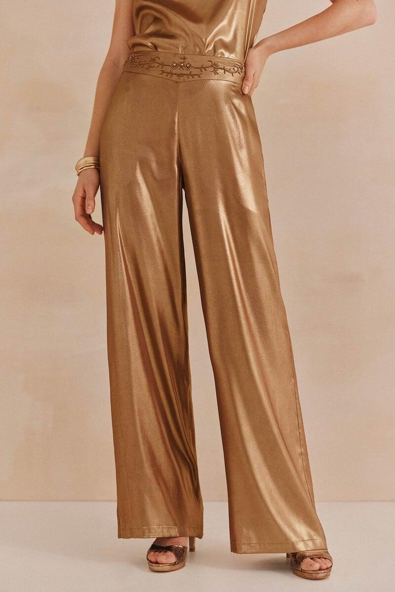 pedro del hierro Polina. Pantalones fiesta En línea