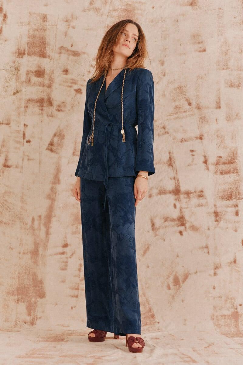 pedro del hierro Pili. Pantalones jacquard Outlet
