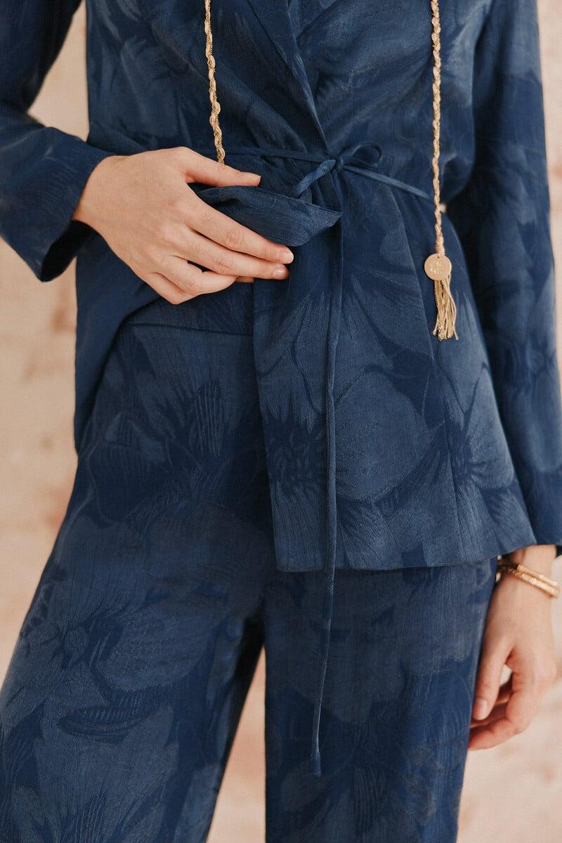 pedro del hierro Pili. Pantalones jacquard Outlet