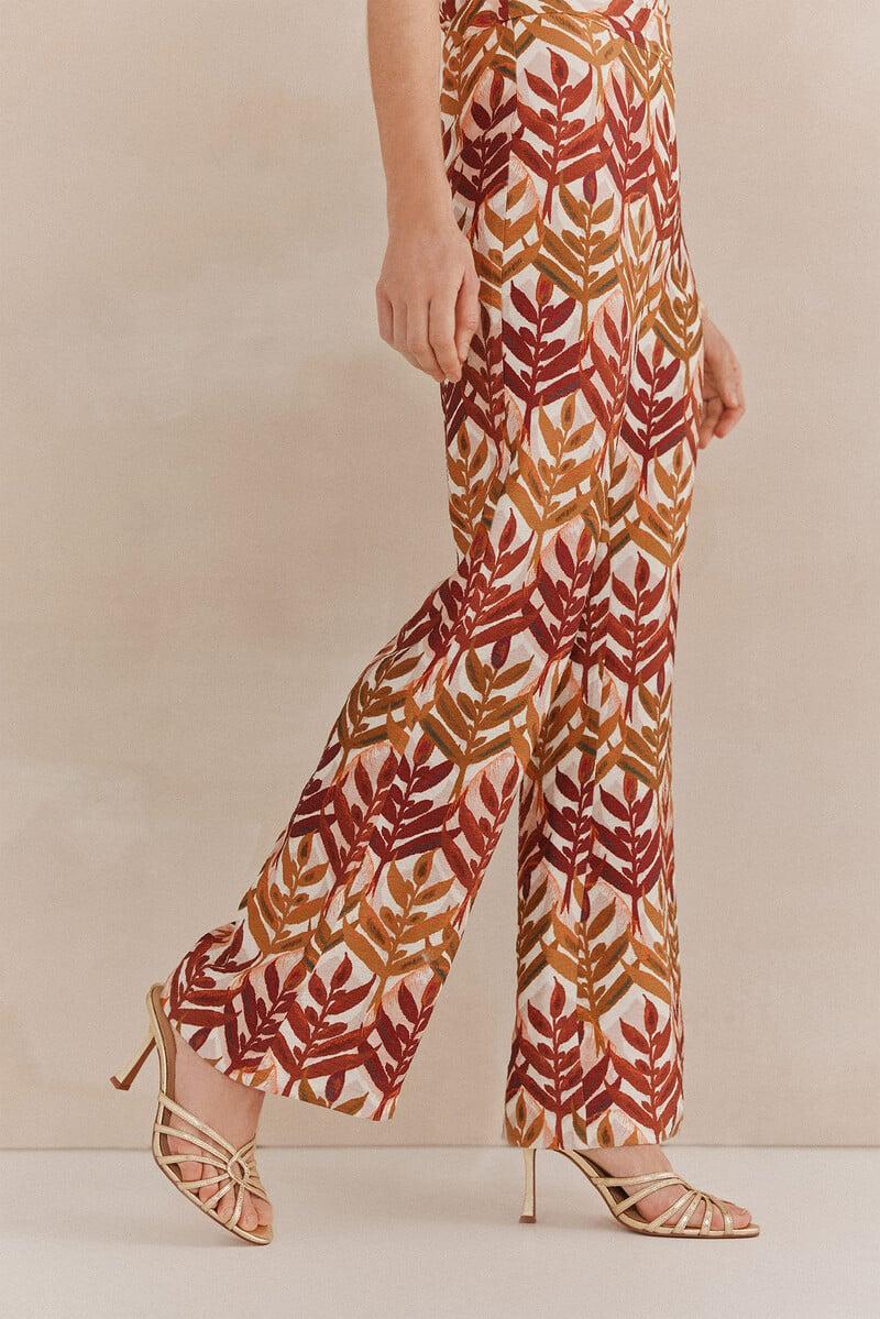 pedro del hierro Parila. Pantalones fluidos En oferta