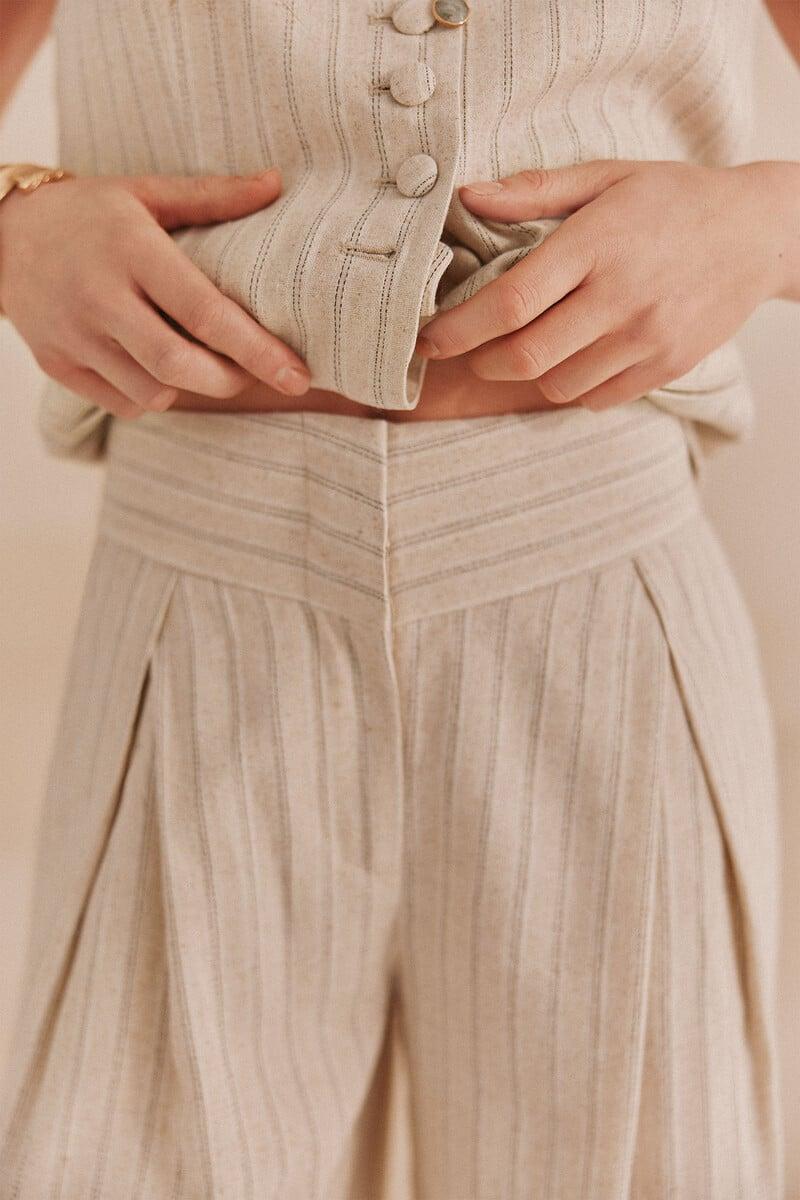 pedro del hierro Pambi. Pantalones lurex Rebajas de fábrica