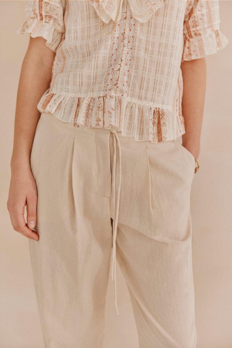pedro del hierro Pina. Pantalones cinturón Descuento