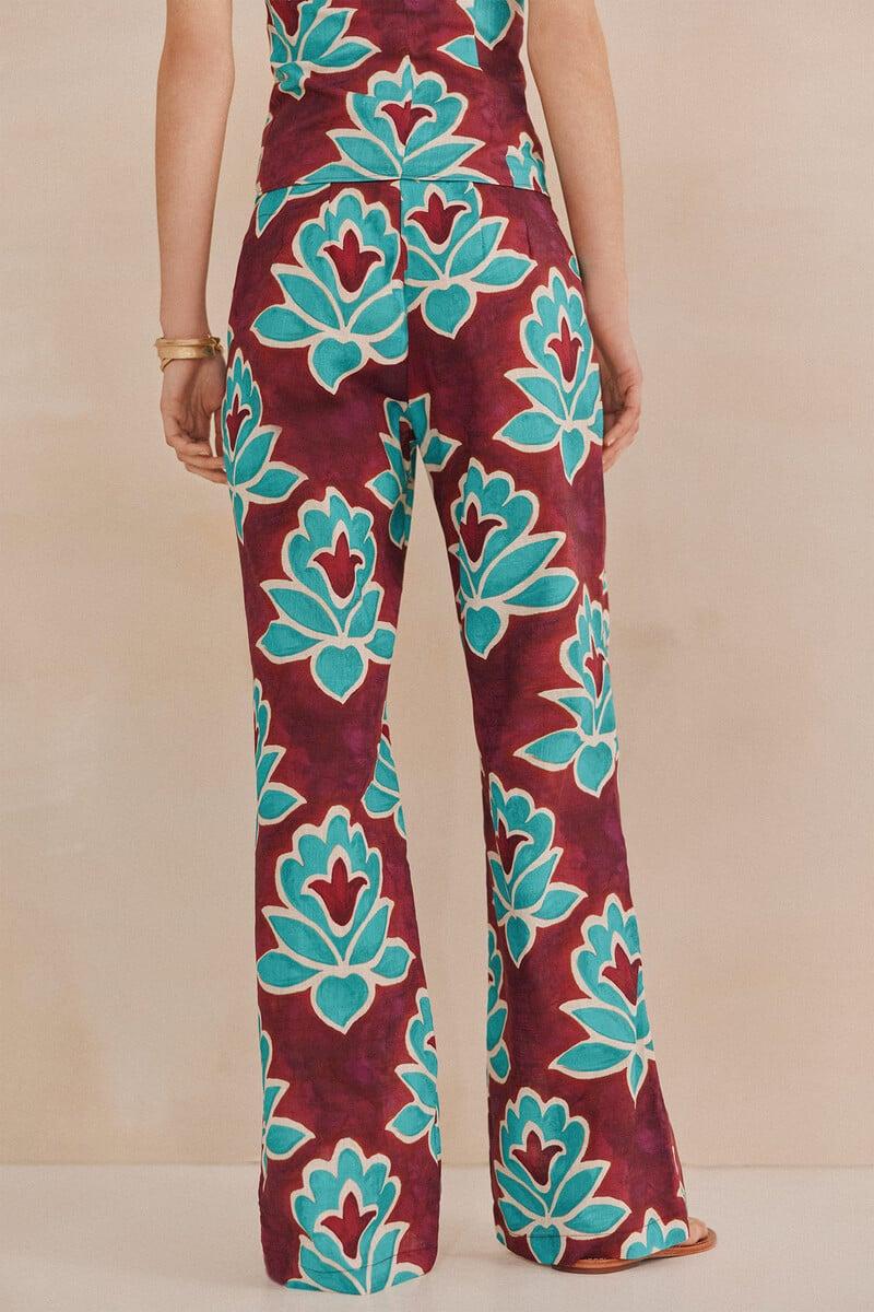 pedro del hierro Poline. Pantalones estampados Rebajas online