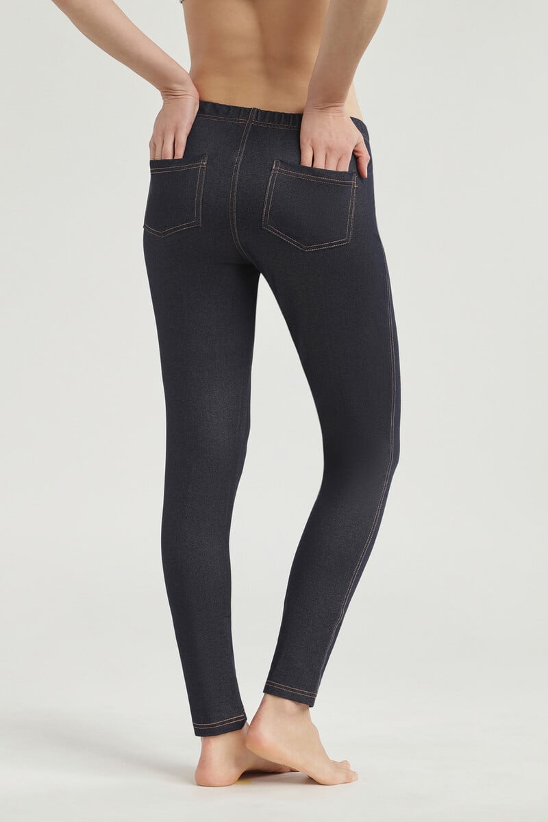 pedro del hierro Legging largo efecto vaquero de mujer Promoción por tiempo limitado
