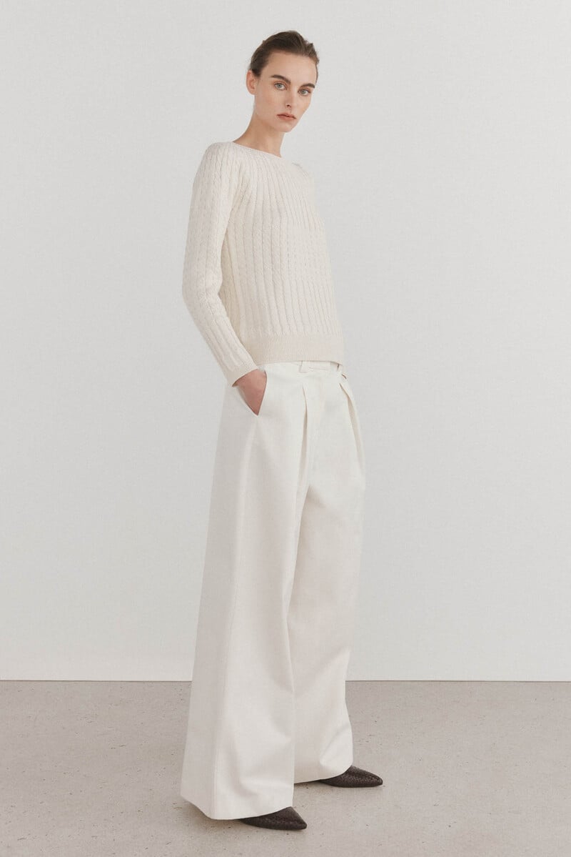 pedro del hierro Pantalón culotte pinzas
