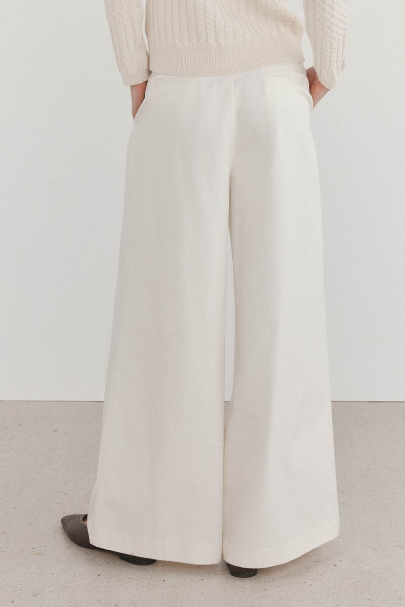 pedro del hierro Pantalón culotte pinzas Ofertas especiales