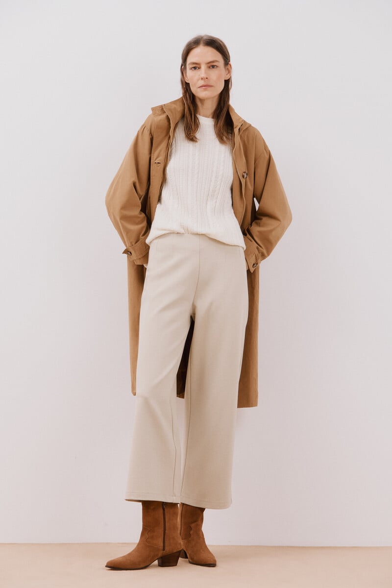 pedro del hierro Pantalón palazzo de punto Devoluciones gratuitas