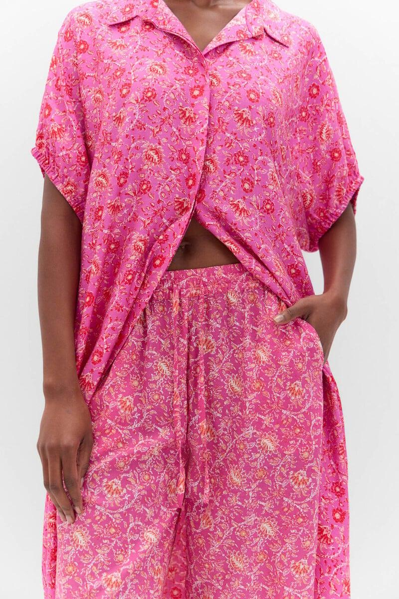 pedro del hierro Pantalón fluído estampado Liquidación