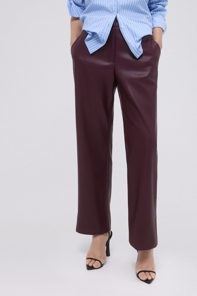 pedro del hierro Pantalón polipiel Rebajas online
