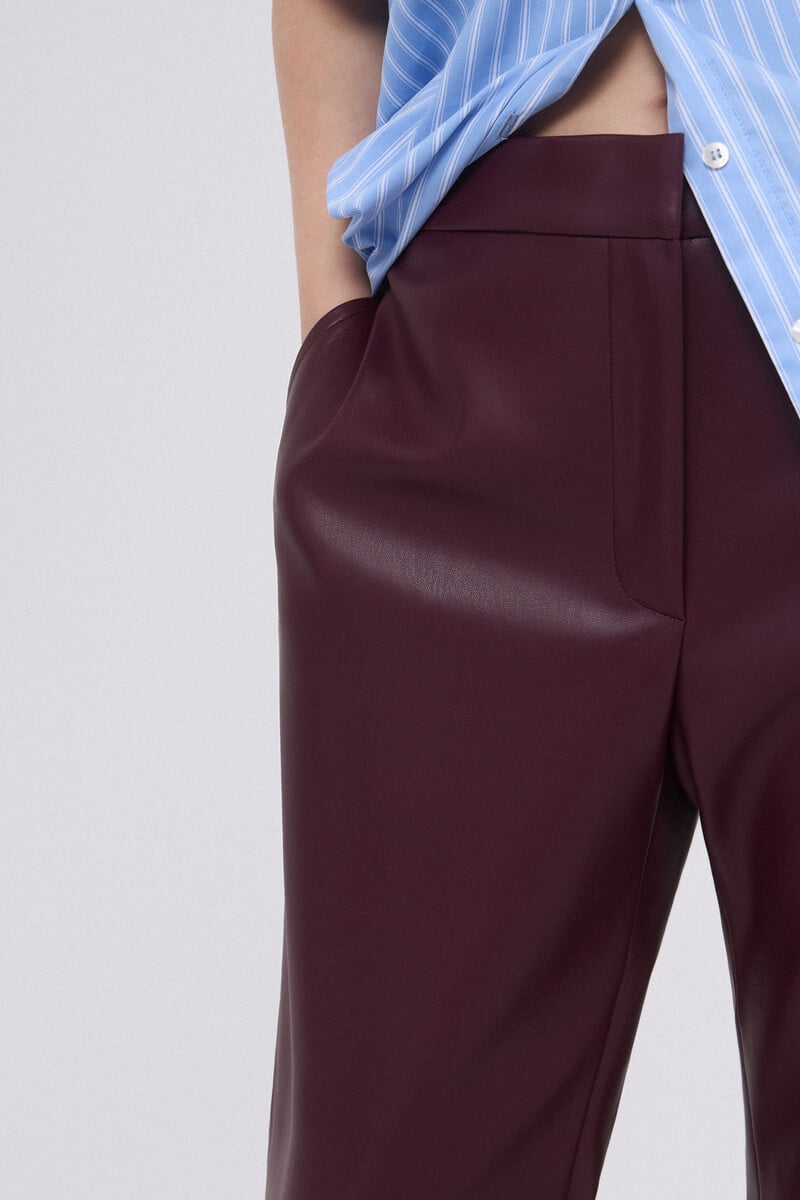 pedro del hierro Pantalón polipiel Rebajas online