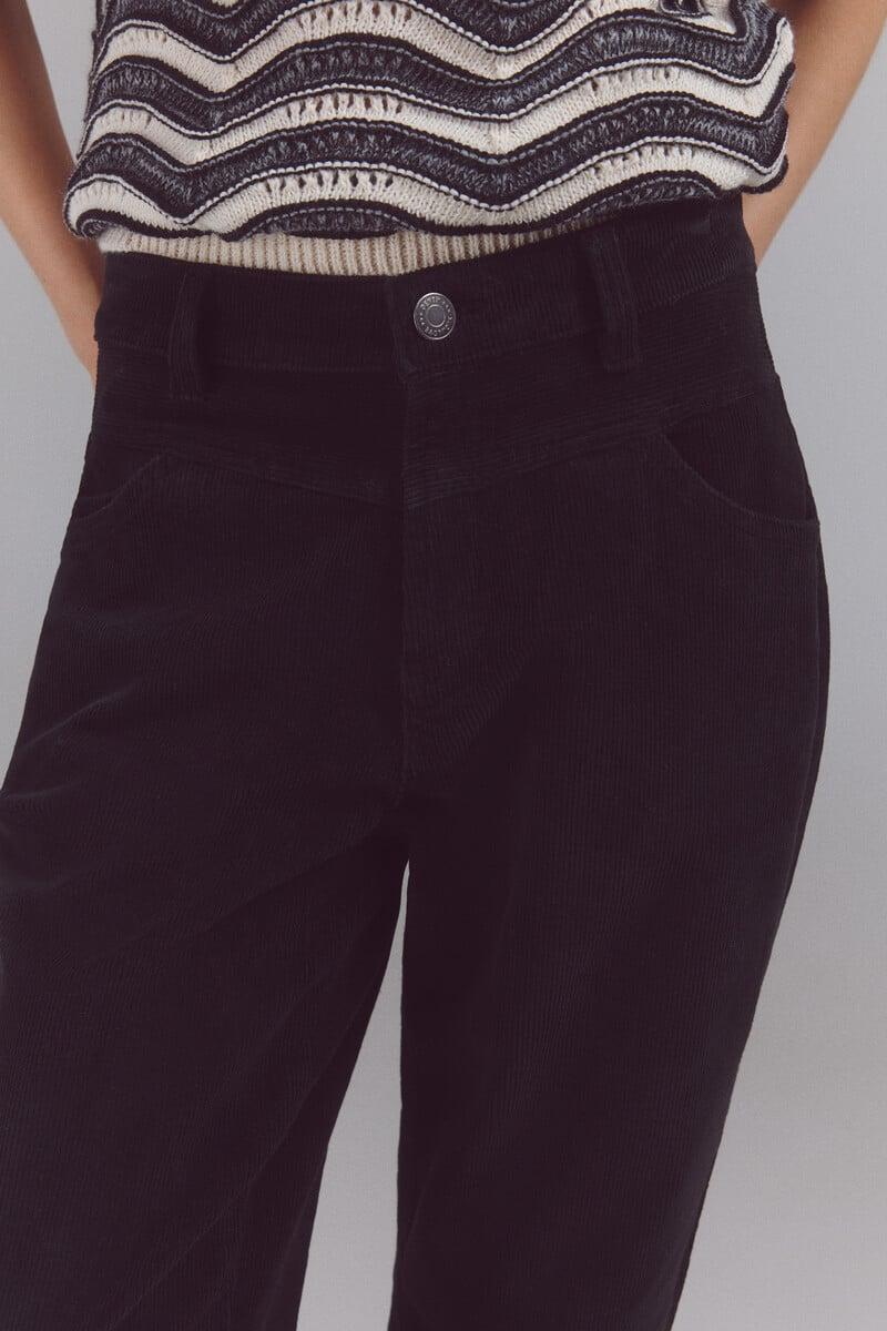 pedro del hierro Pantalones corduroy mom Envío gratis